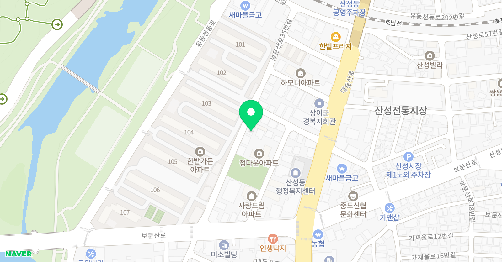 숨 음악학원 위치