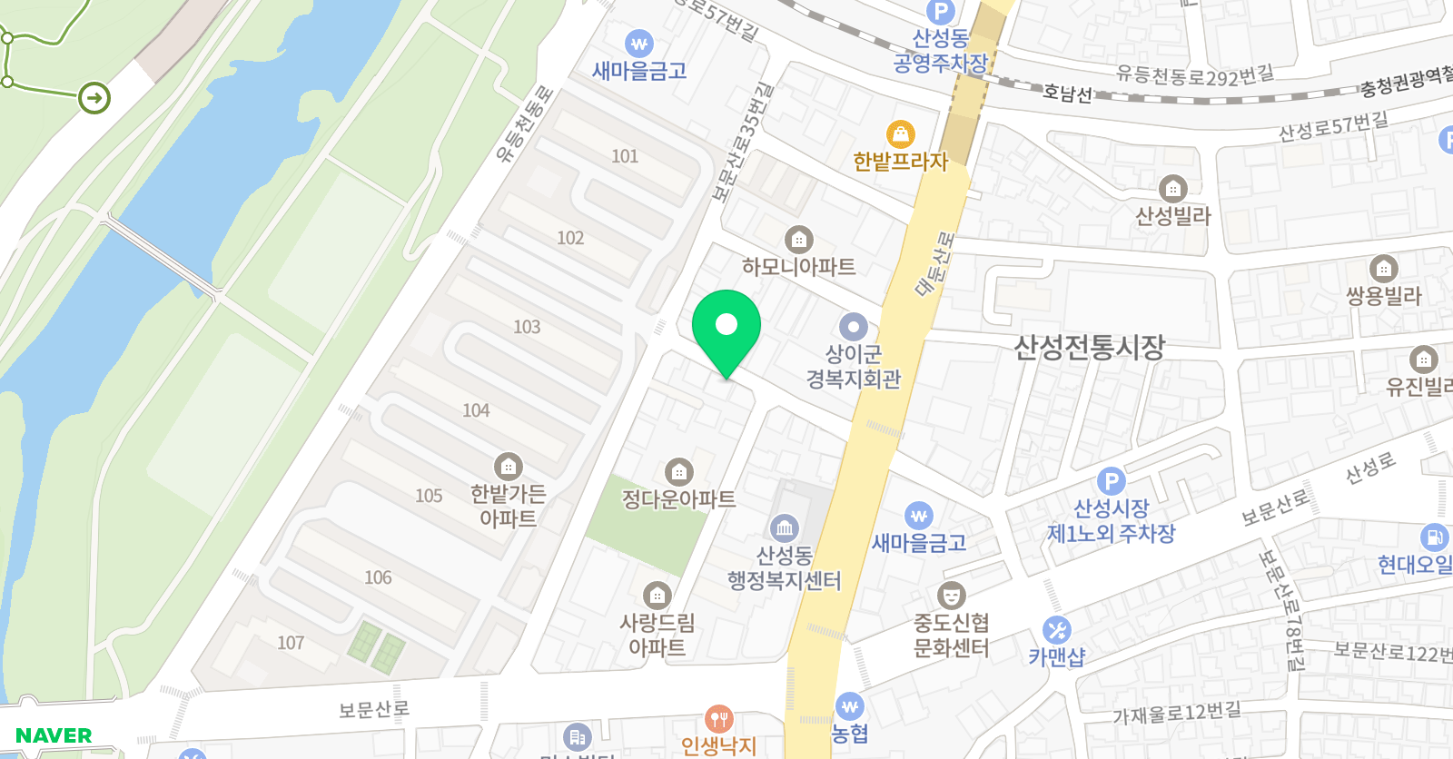 행복한 음악학원 위치