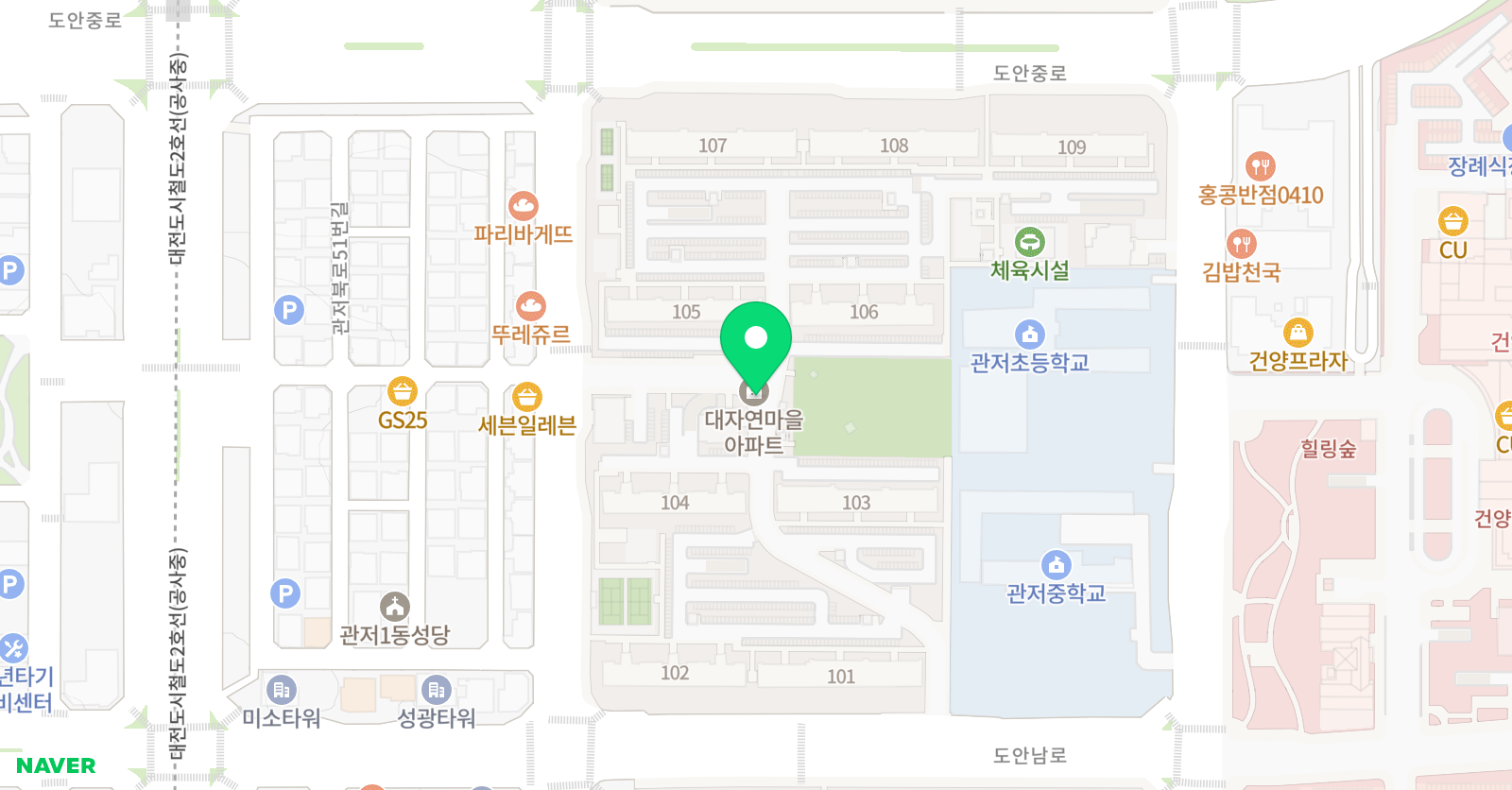 책통클럽 관저센터 위치