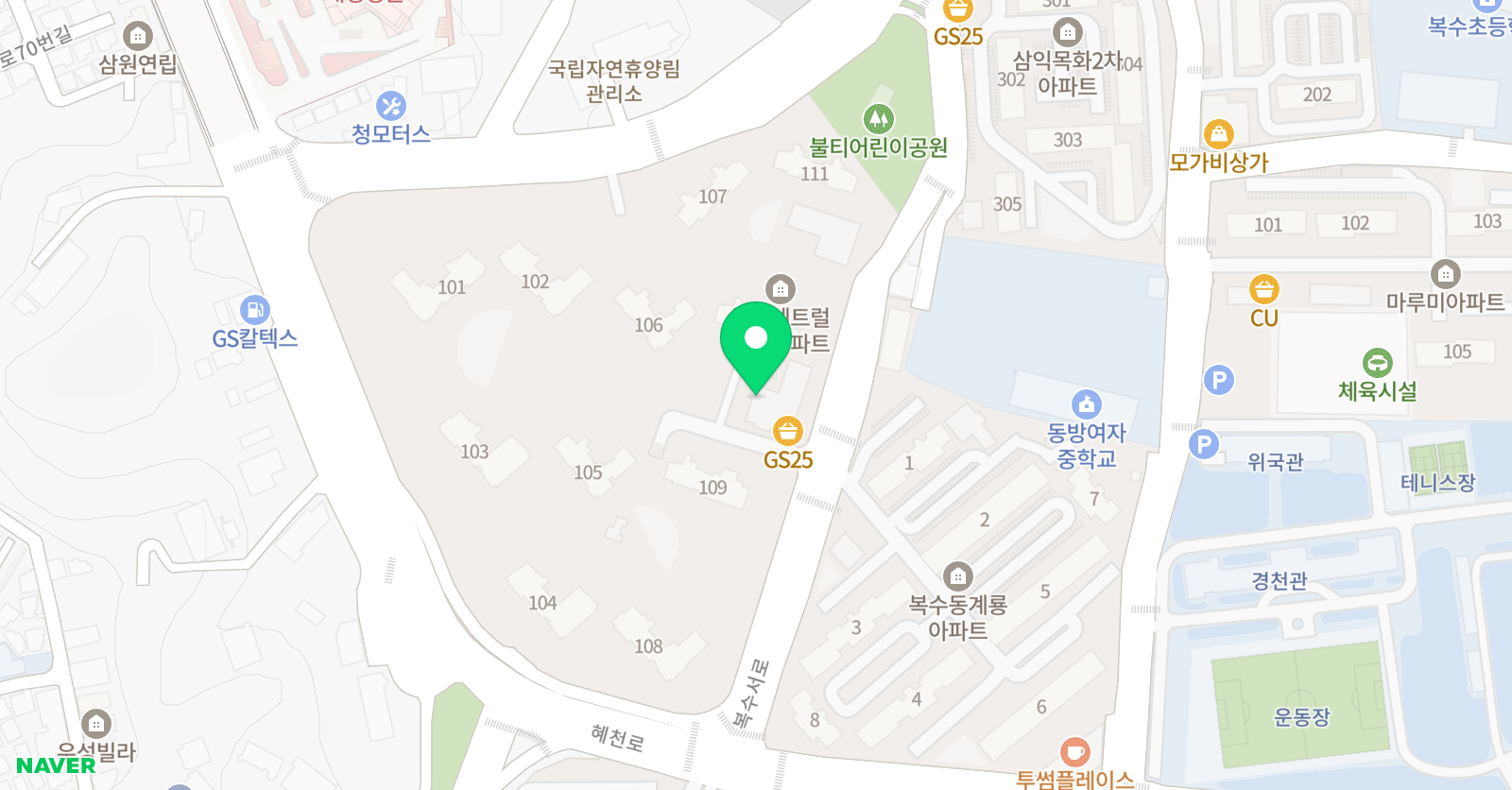 비비 영어 위치