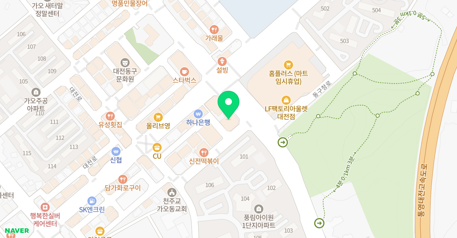 이재근 초등학원 위치