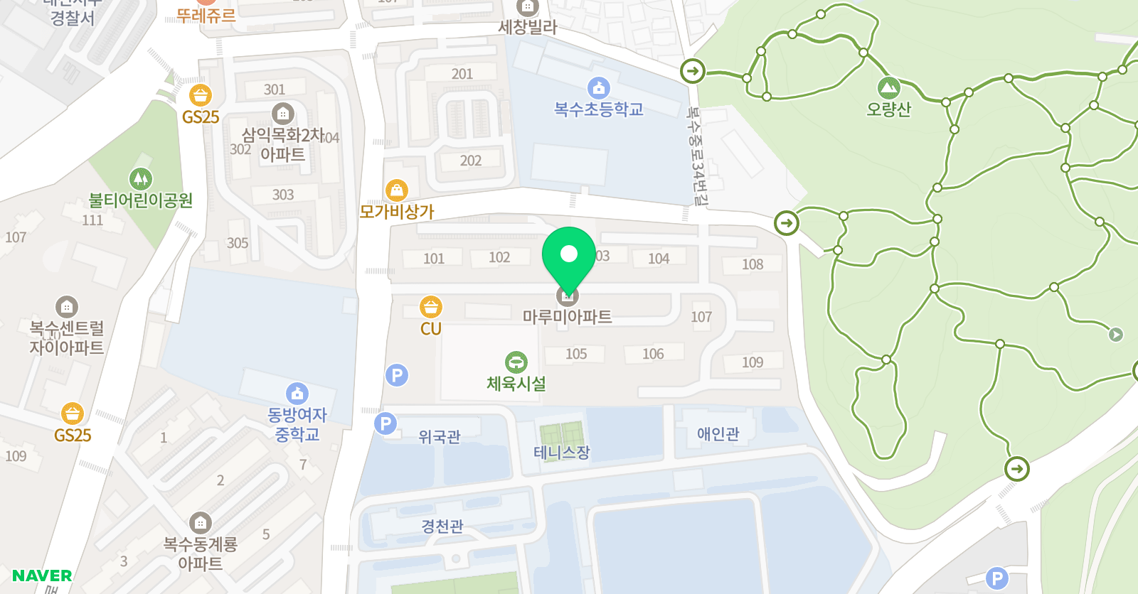 아소비 아동놀이 대전복수마루미점 위치
