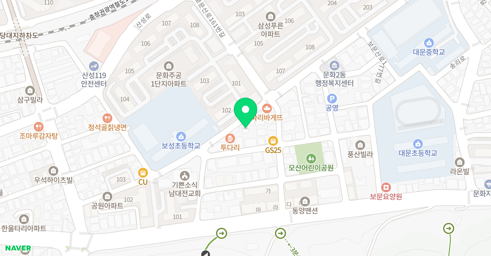 리베 음악학원 위치