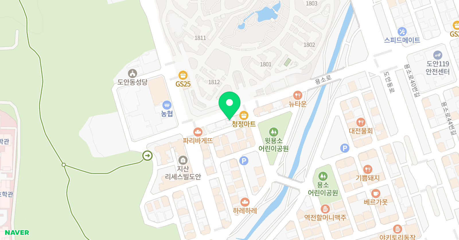 플라톤독서토론논술 도안리더스 공부방 위치