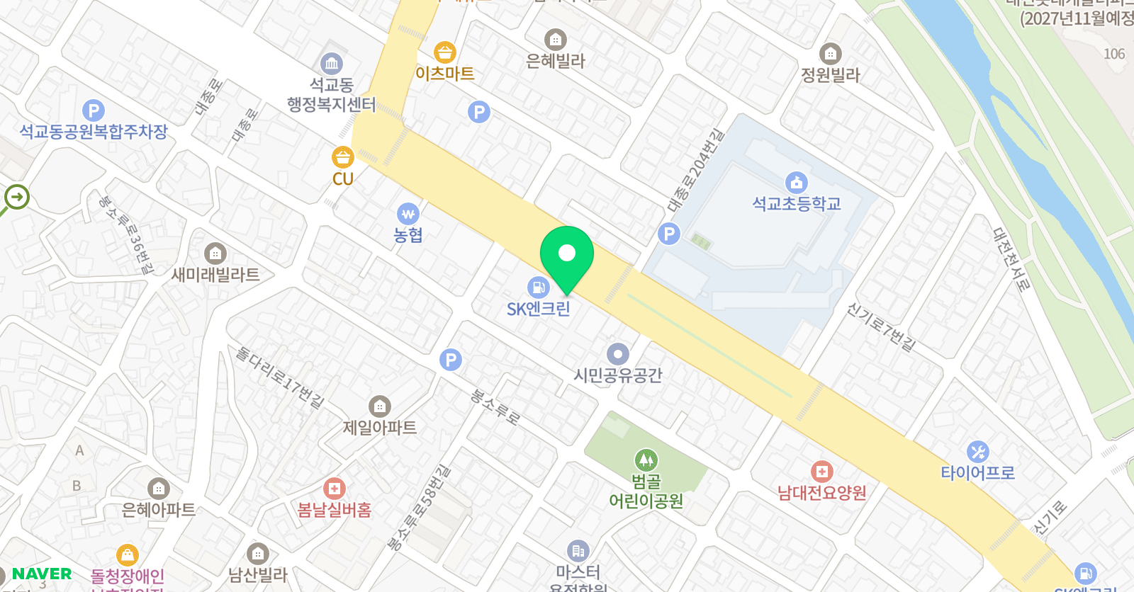 해오름 태권도장 위치