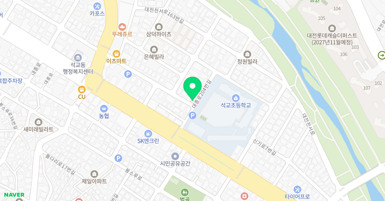 삼성 영어 동그라미학원 위치