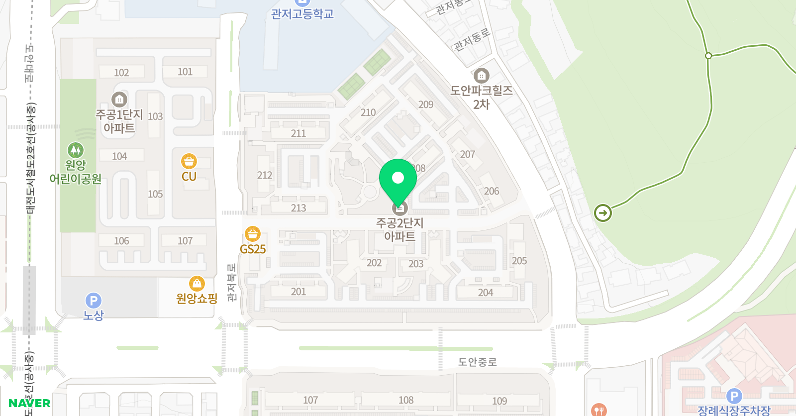 푸르넷공부방 푸르넷서밋공부방 위치
