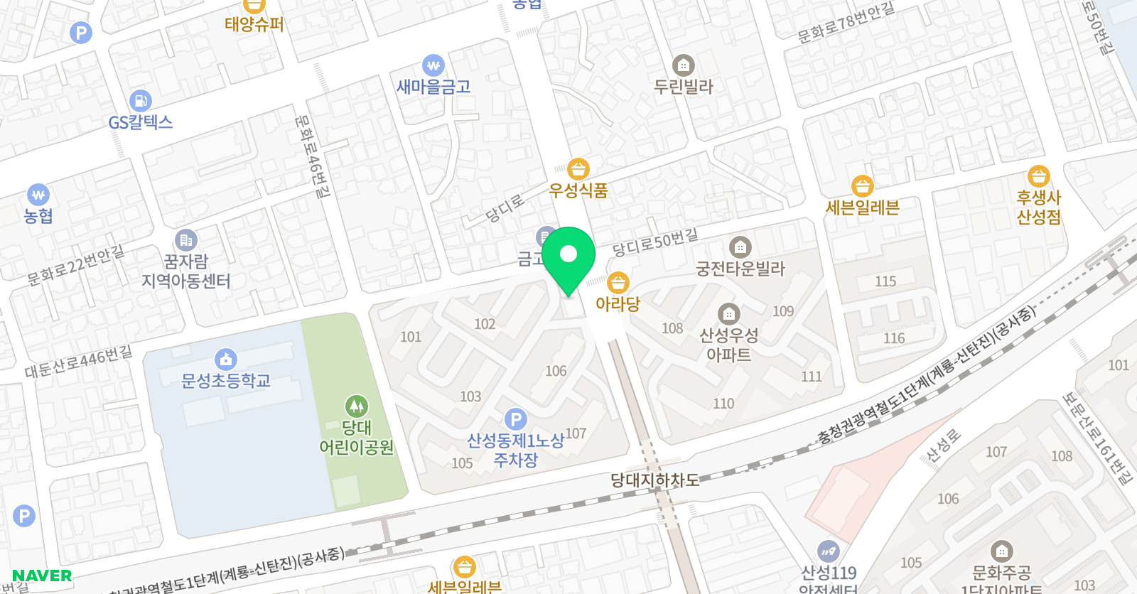 예녹 음악학원 위치