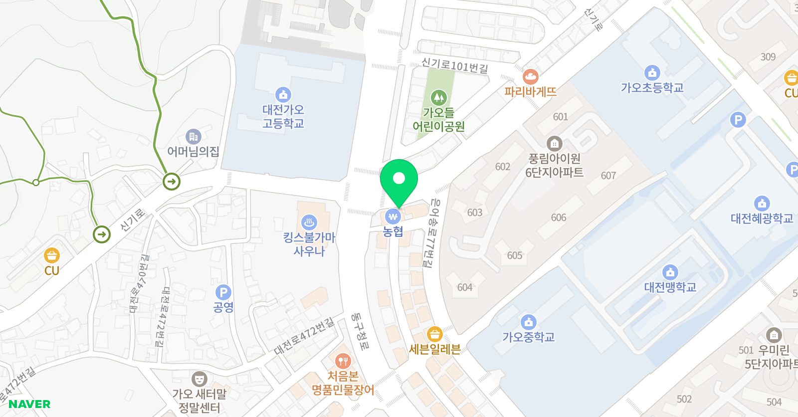 황박사 학원 위치