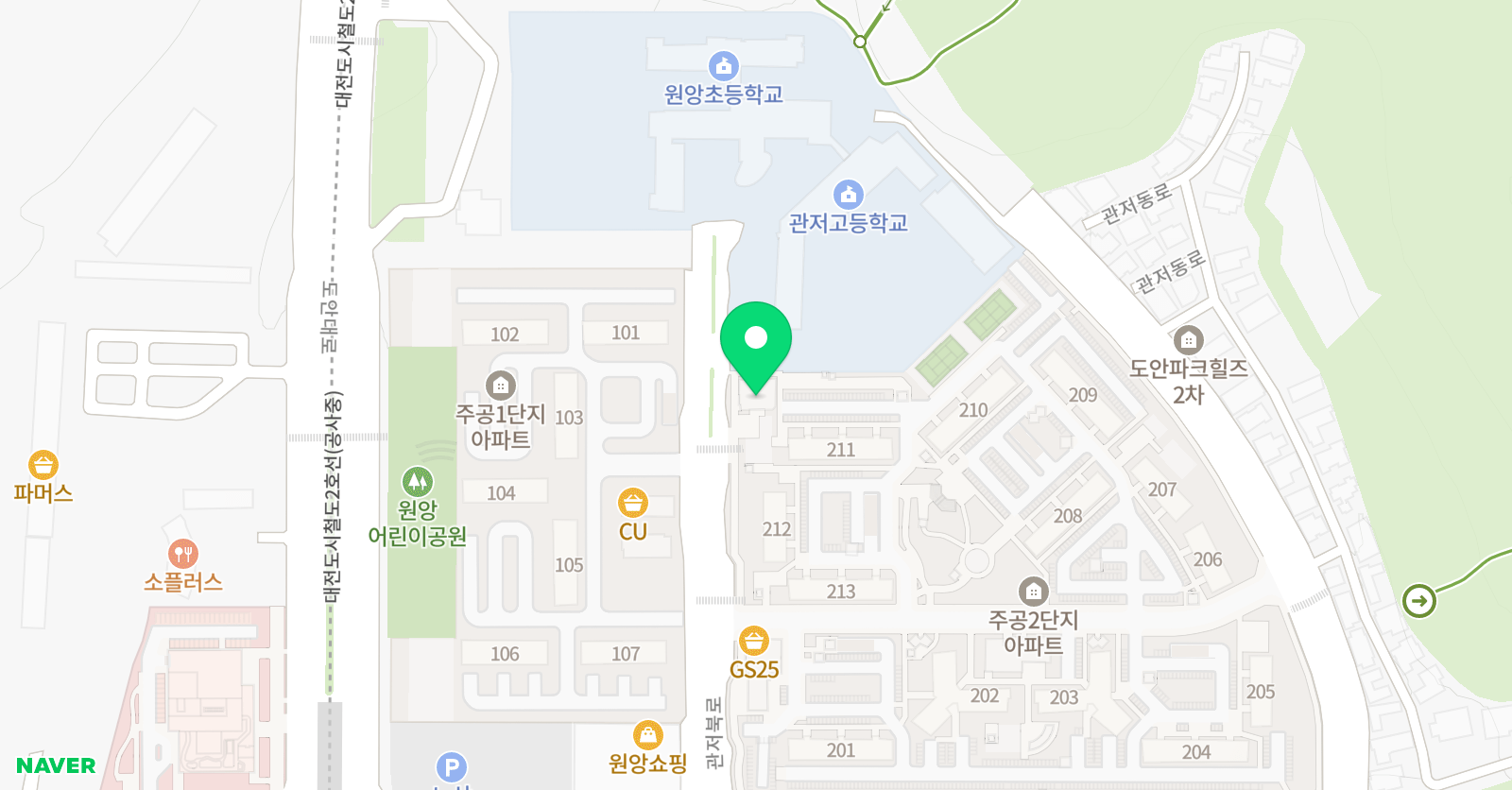 해봄 미술학원 위치