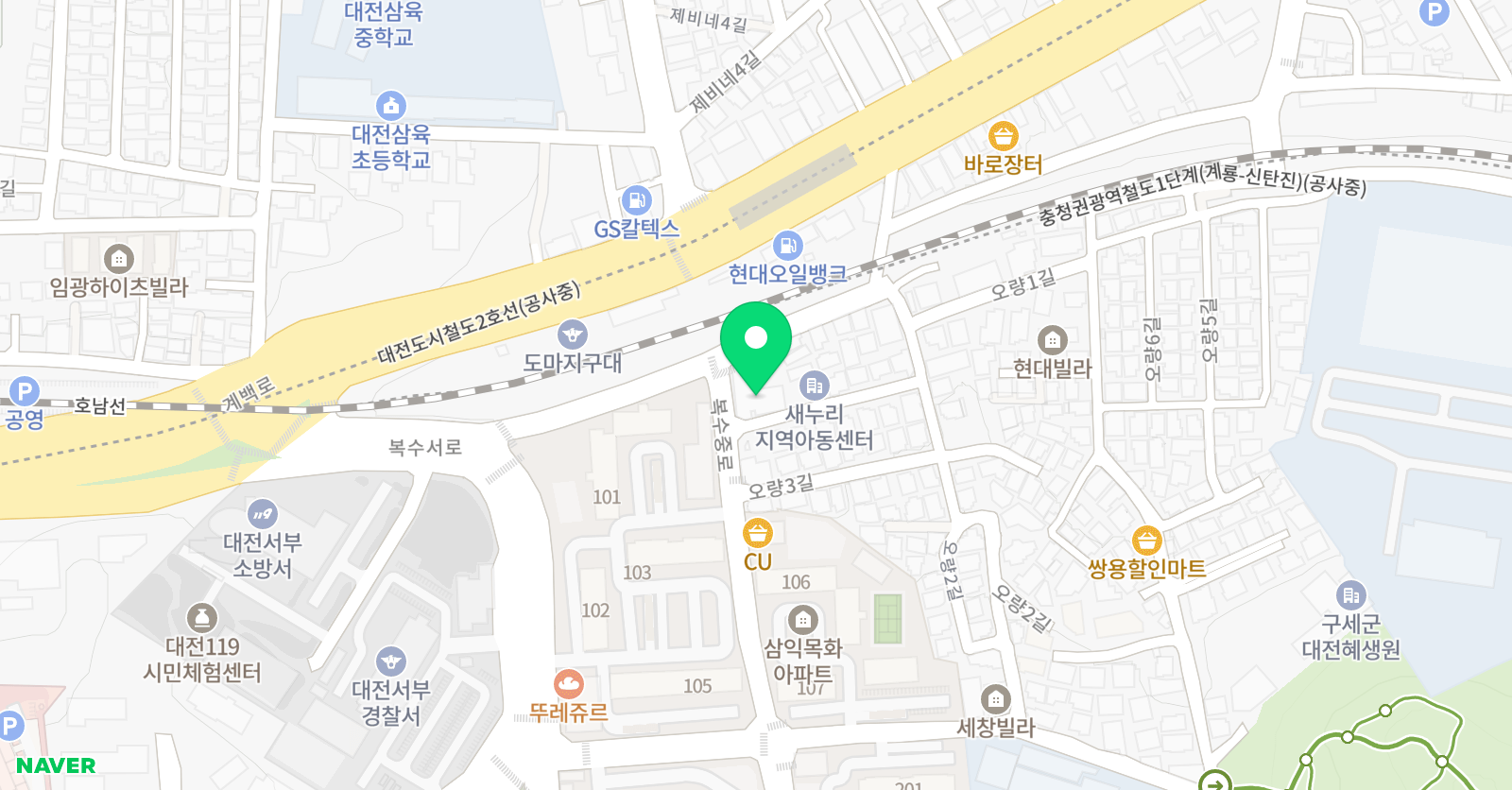 투탑 수학학원 위치
