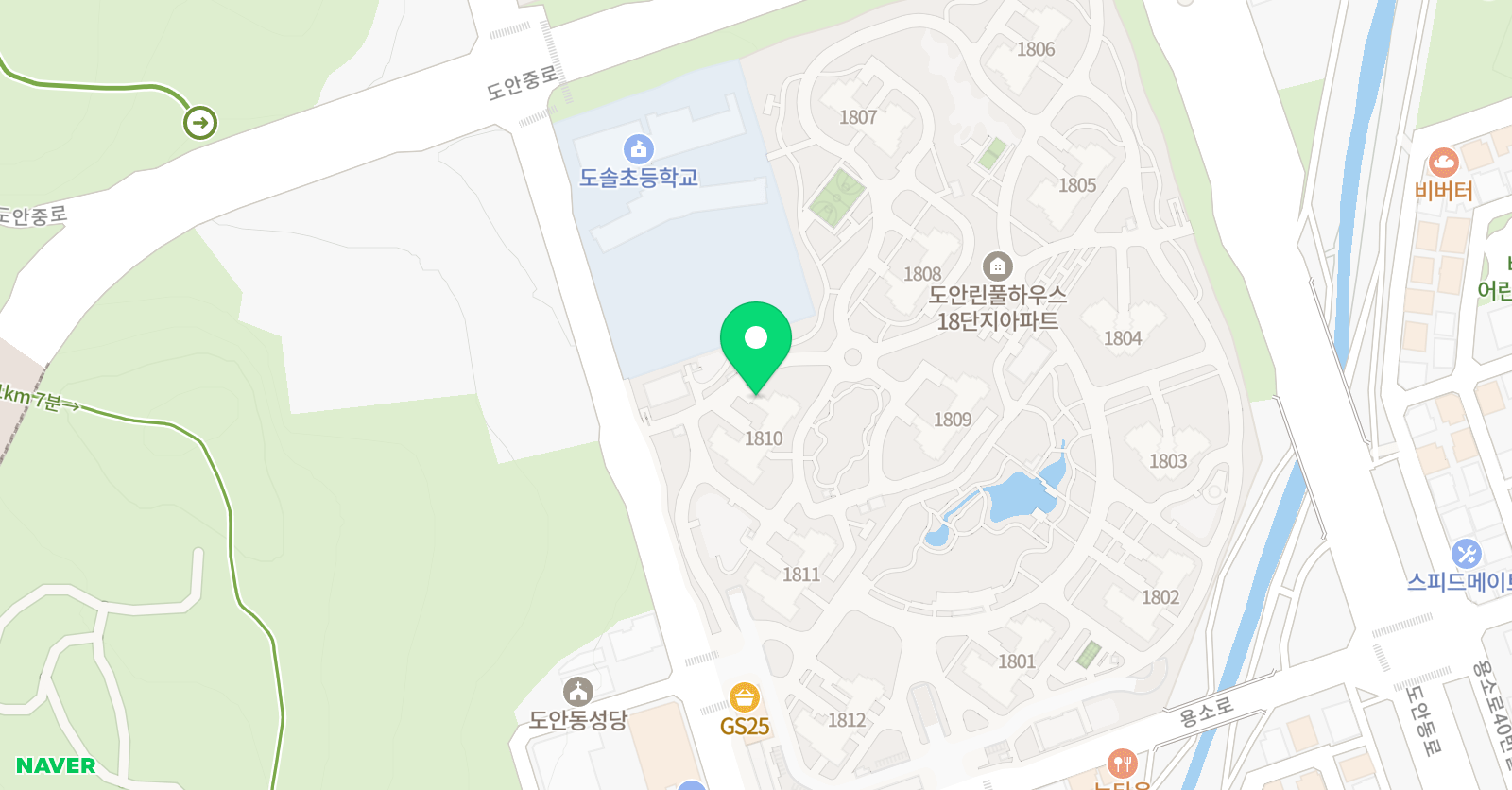 셀파우등생교실 도안우미린교실 위치