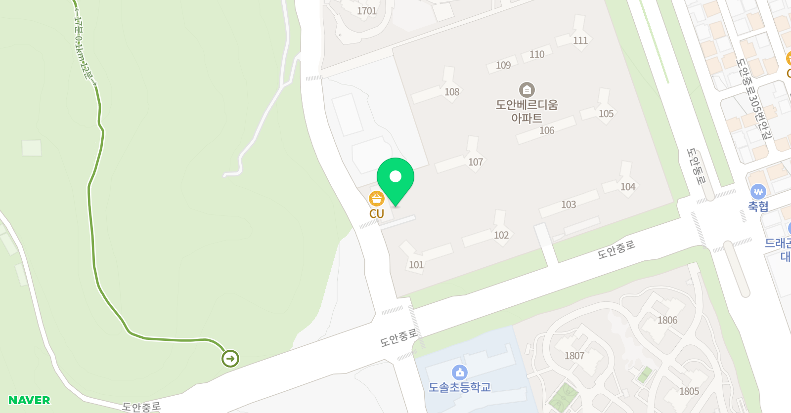잉글리시아이 도솔메이저영어점 위치