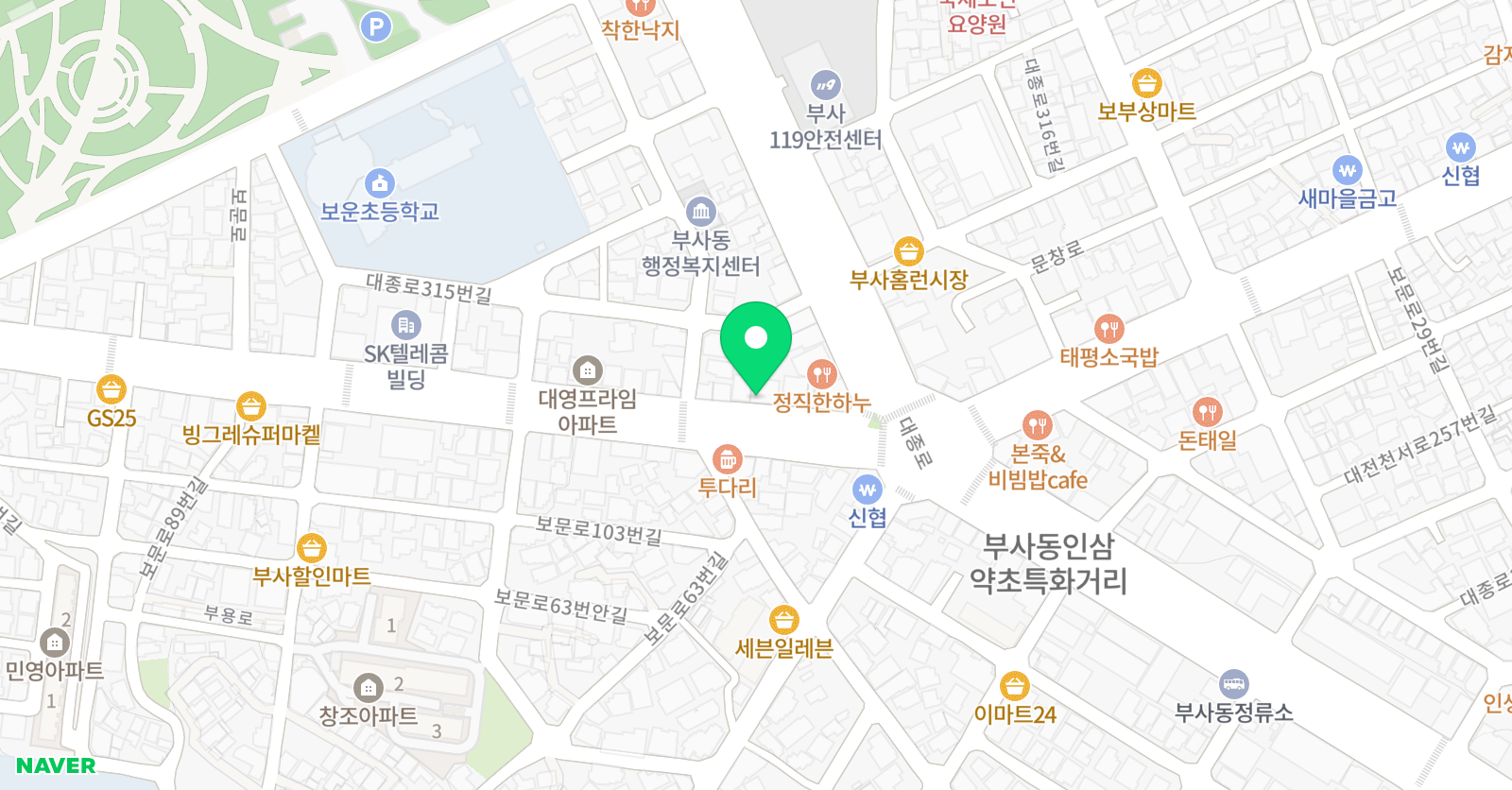 예드림 음악학원 위치