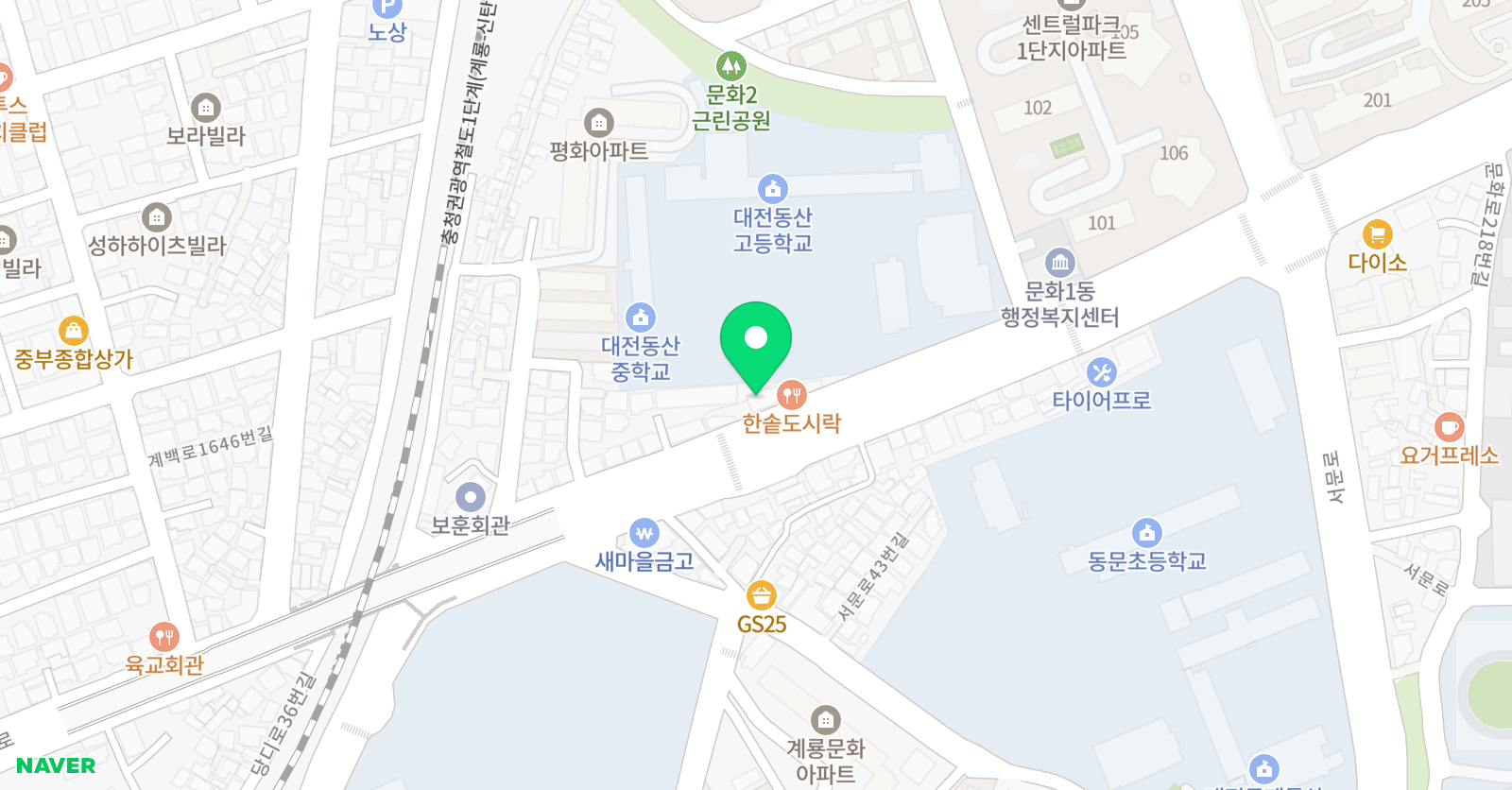 문화 실용음악학원 위치