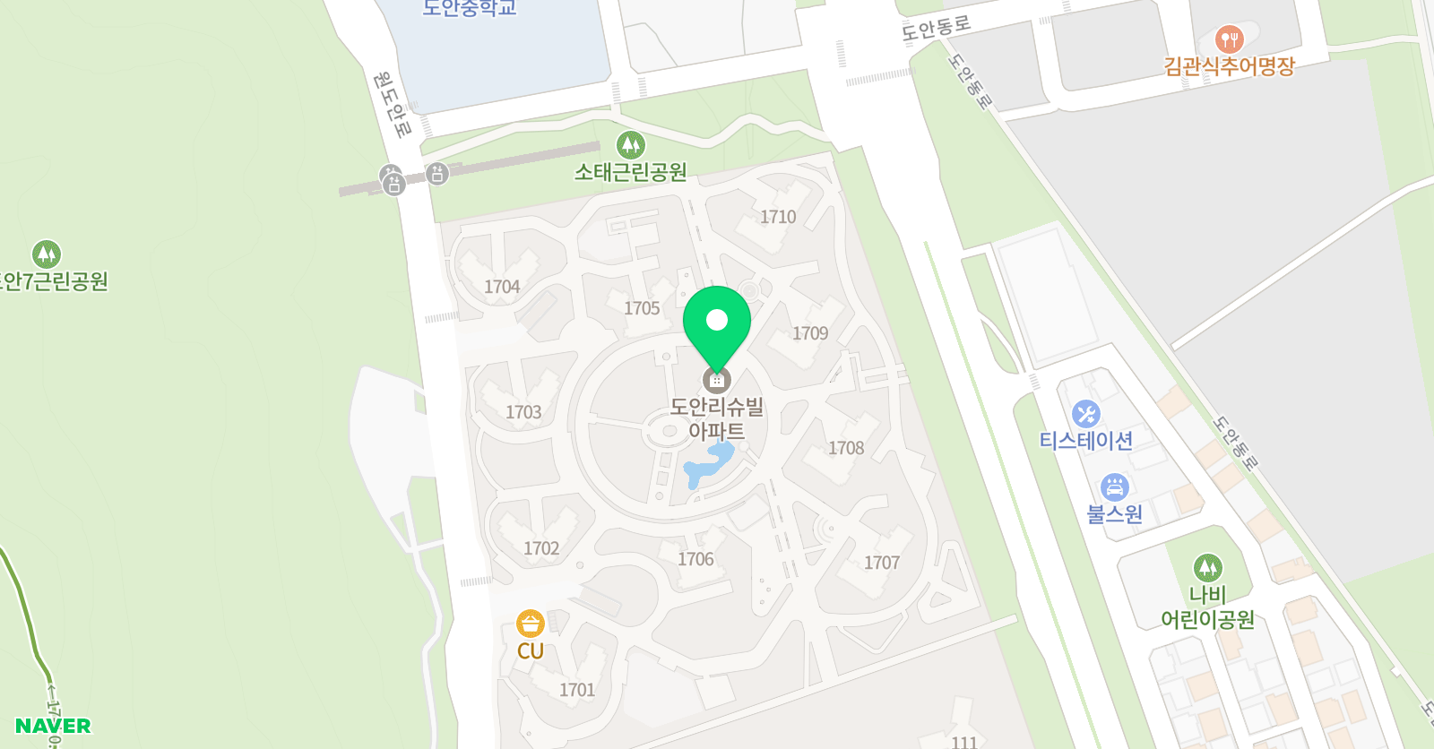 잉글리쉬리딩파크 위치