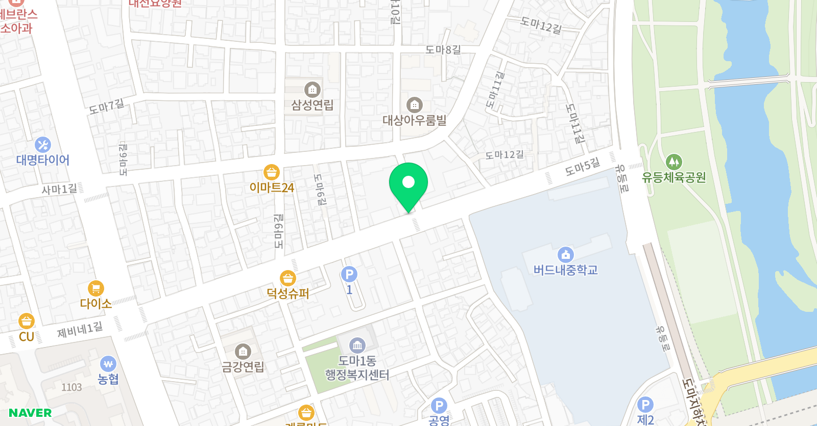 대전꿈돌이 베이스볼클럽 위치