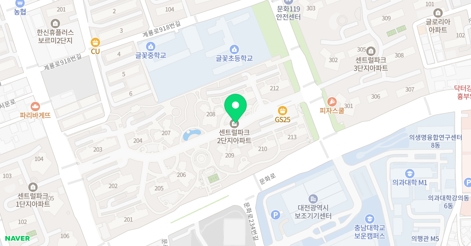 링키영어 문화센트럴 영어교습소 위치