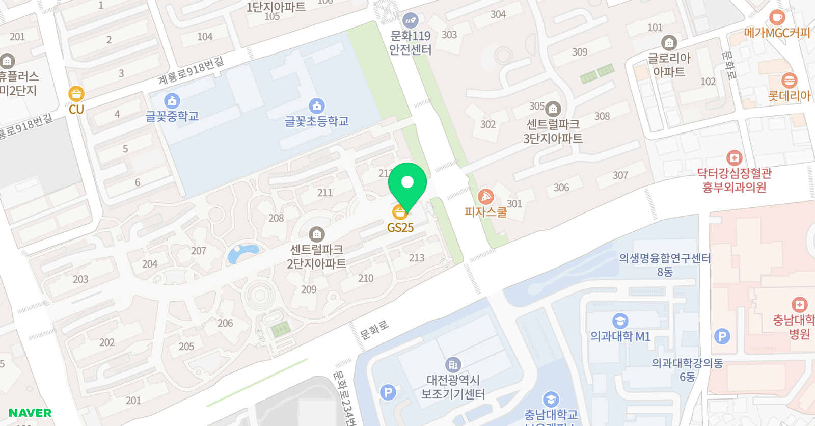 은빛 음악학원 위치