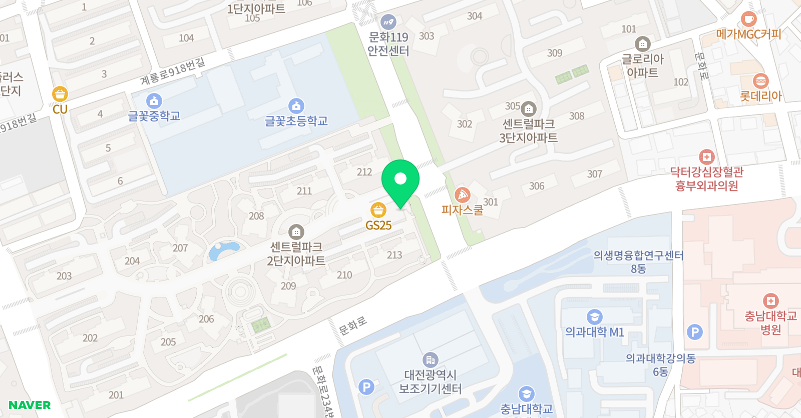 소리엘 음악학원 위치