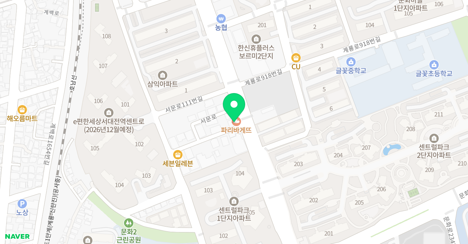서강 영수팀학원 위치