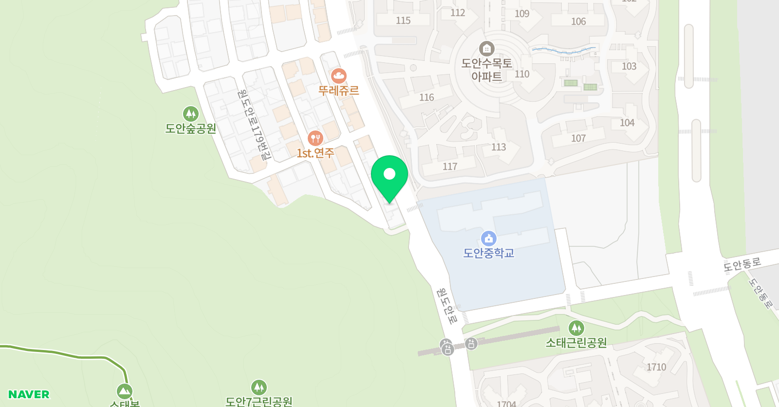 잉글리쉬브릿지2관 학원 위치