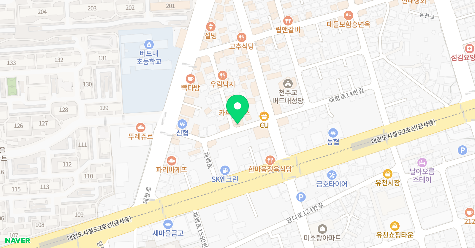 더오름 수학과학학원 위치