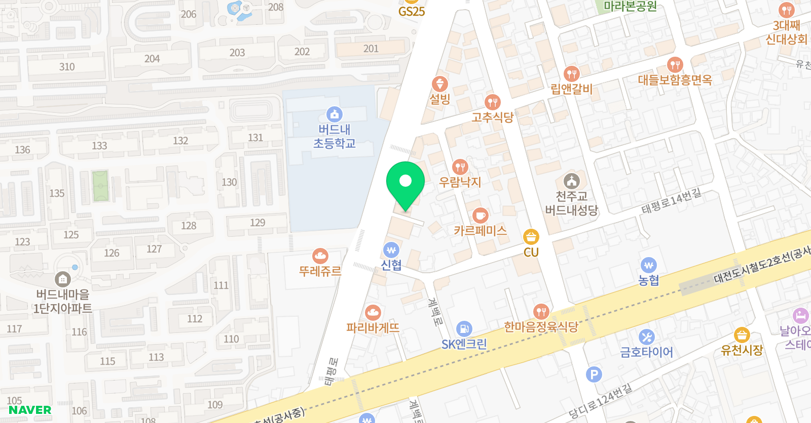 참조은 수학전문학원 위치