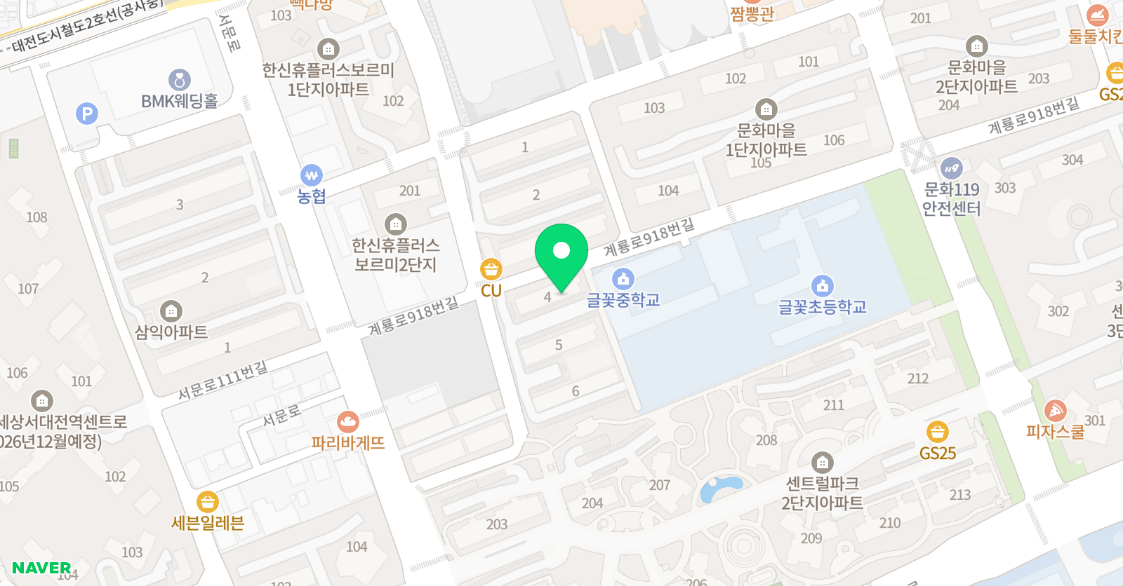 상아김쌤에듀 공부방 위치