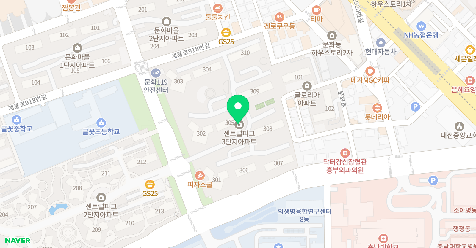 기탄사고력교실 문화글꽃초 1호점 위치