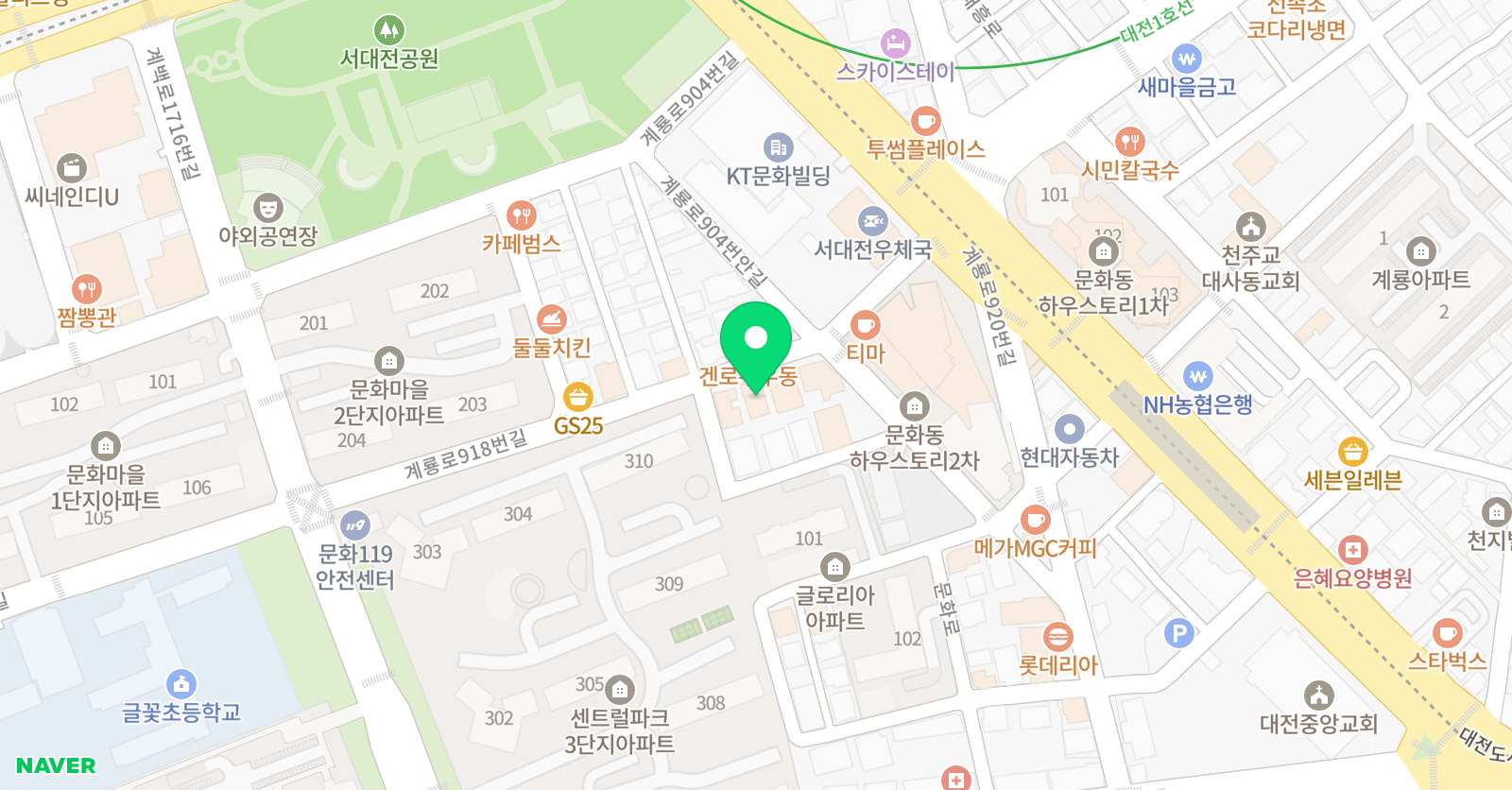 청담프라임 학원 위치