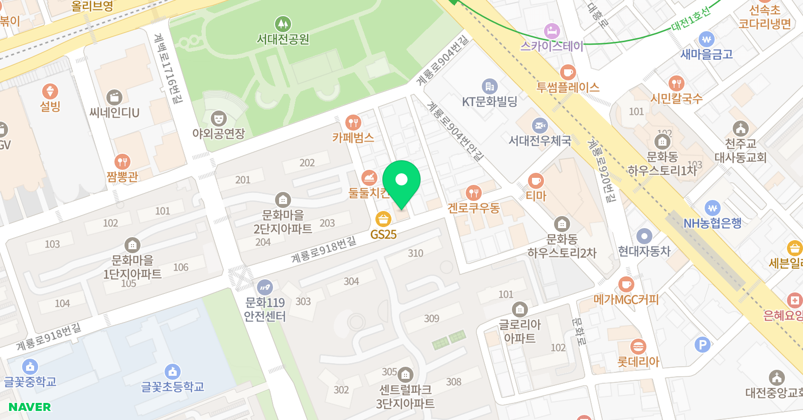 진명 학원 위치