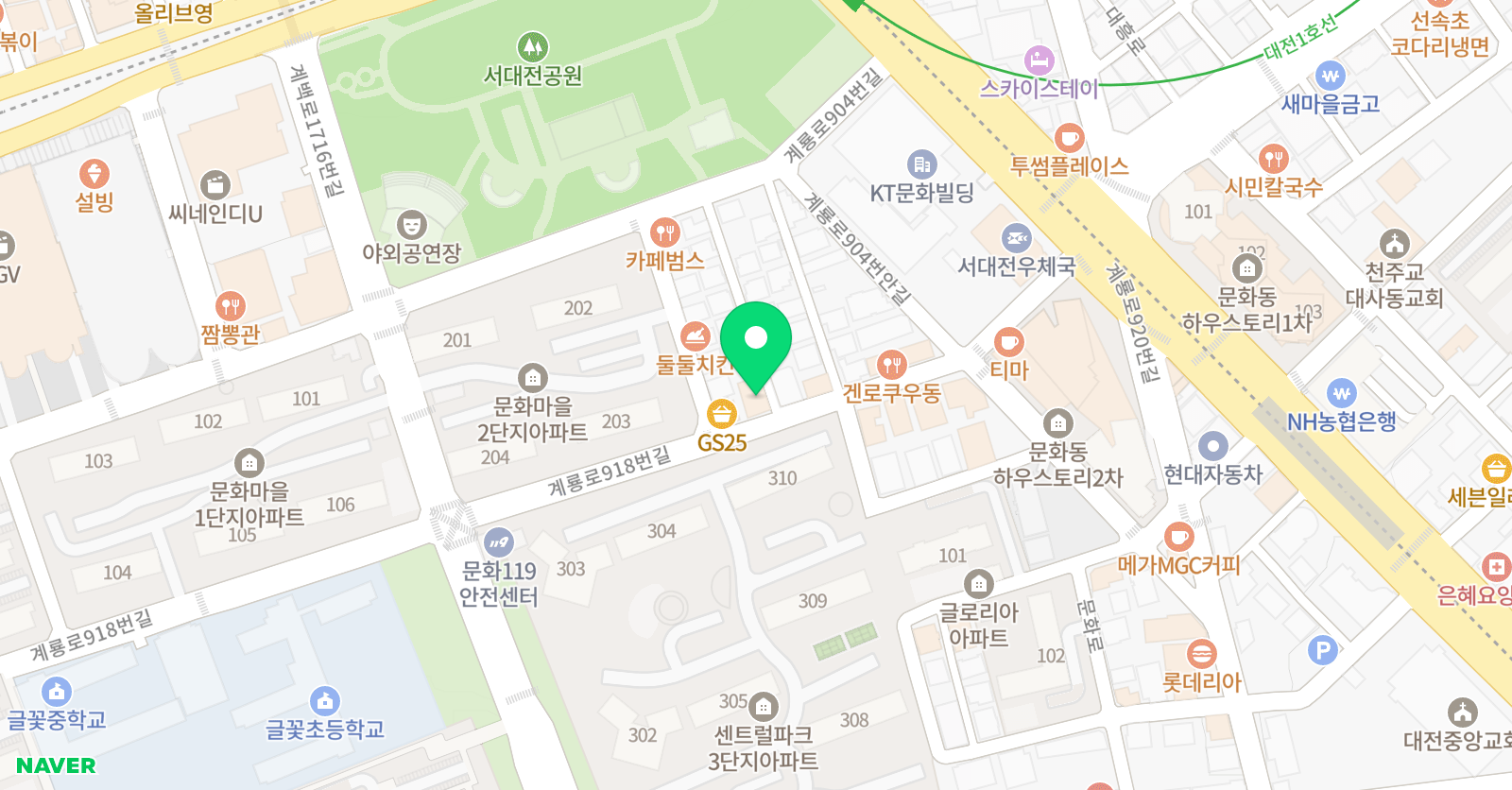 필하모니 음악학원 위치