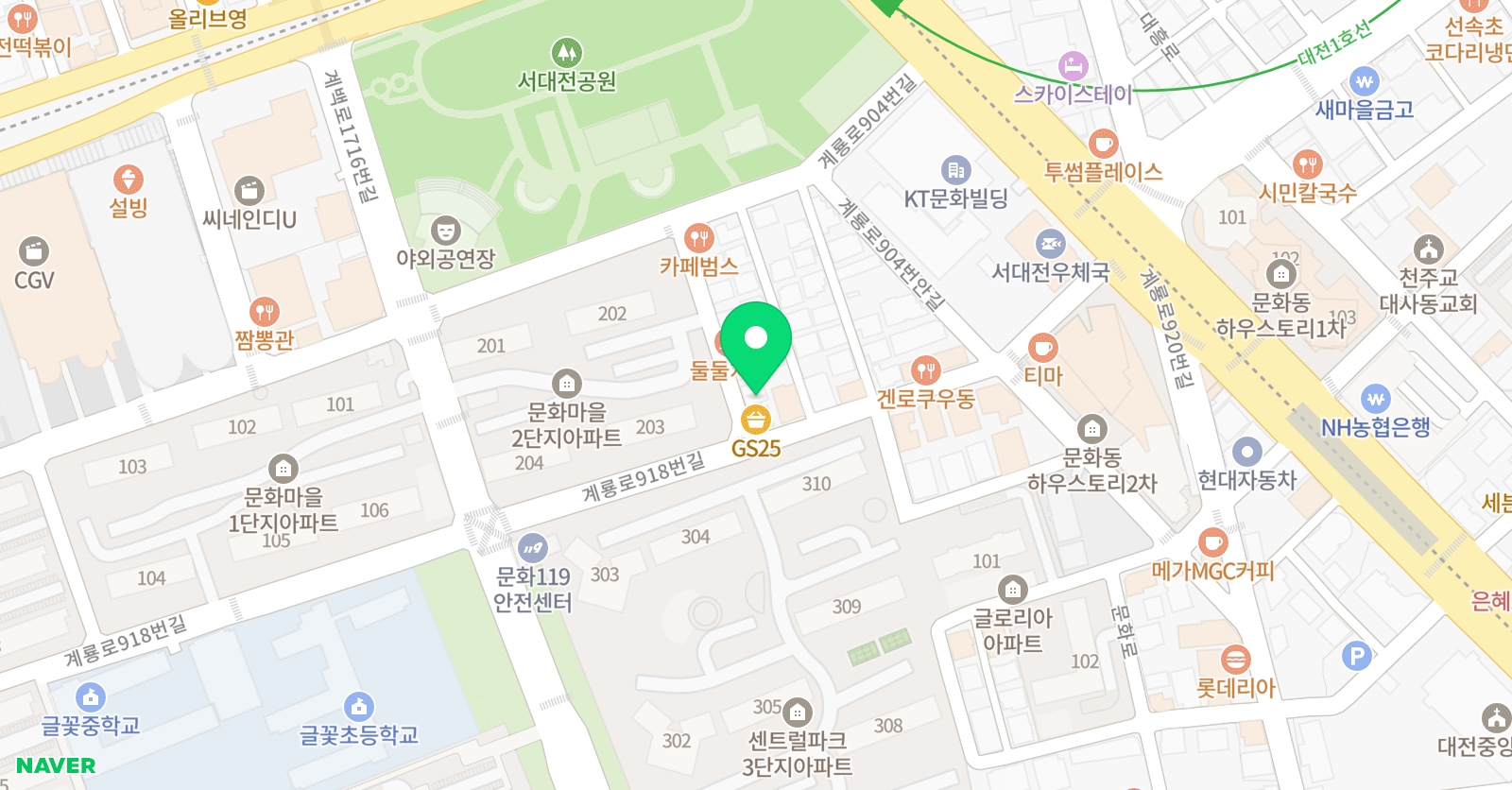 티파니 음악학원 위치