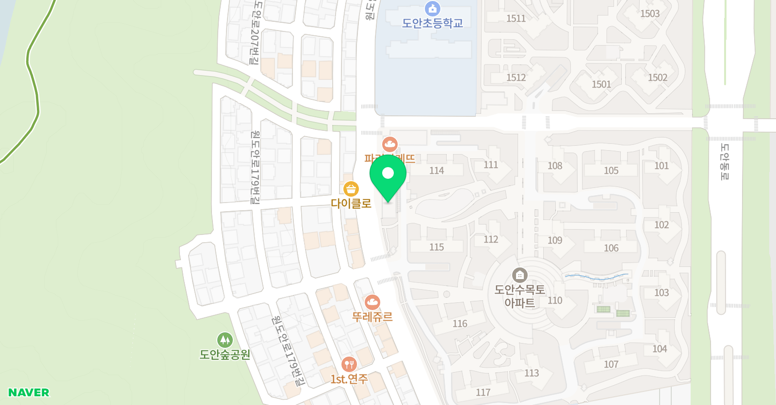 도안 바이올린음악학원 위치