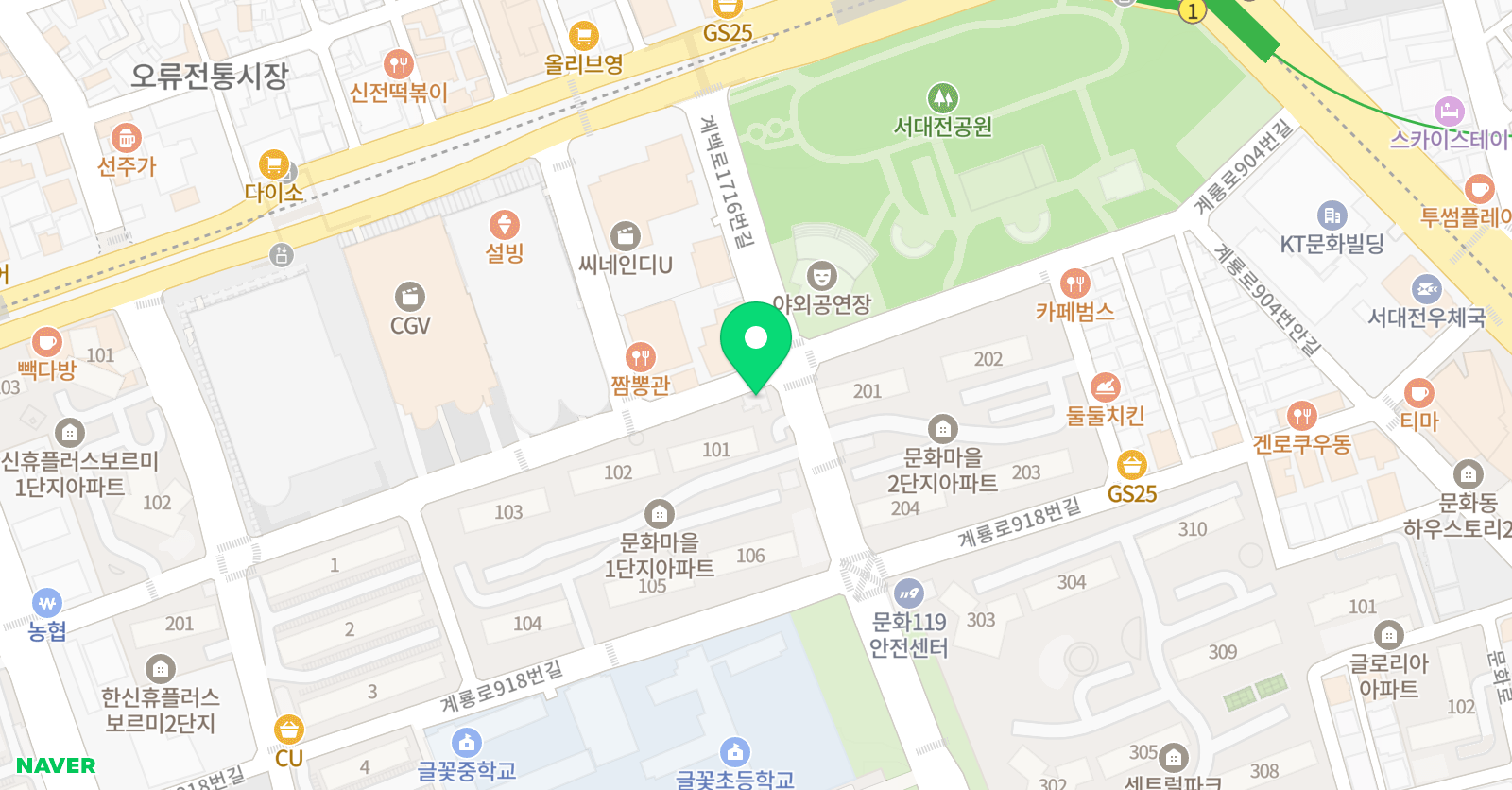 데일리 수학교습소 위치