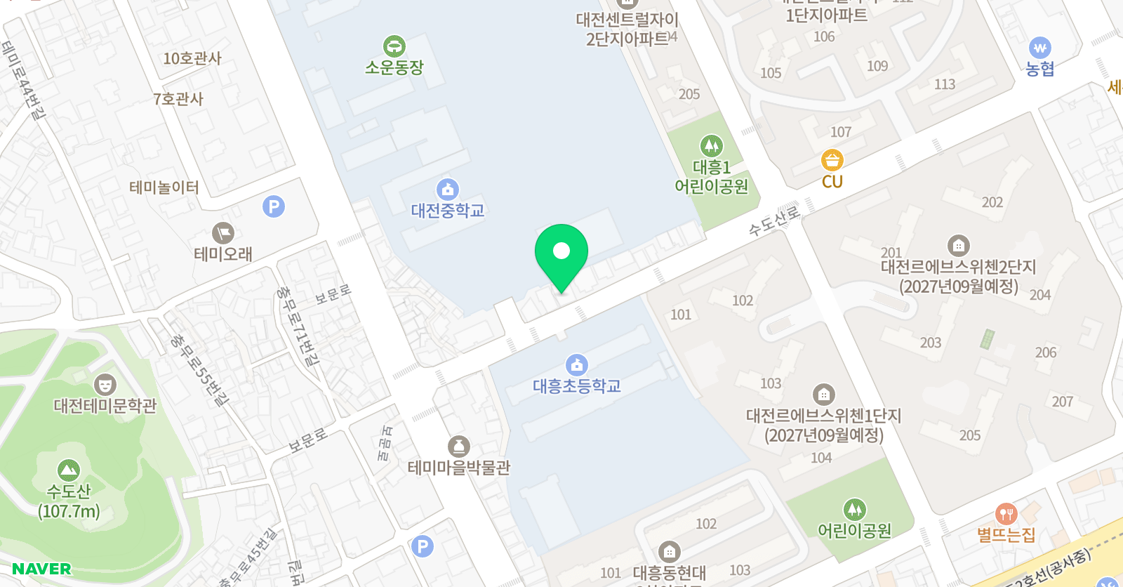 꾸러기 태권도 위치