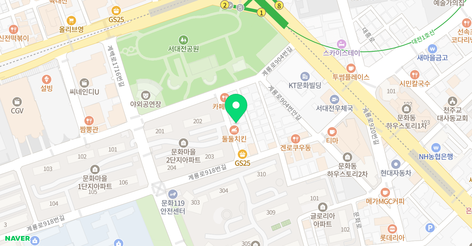하이엔 미술교습소 위치