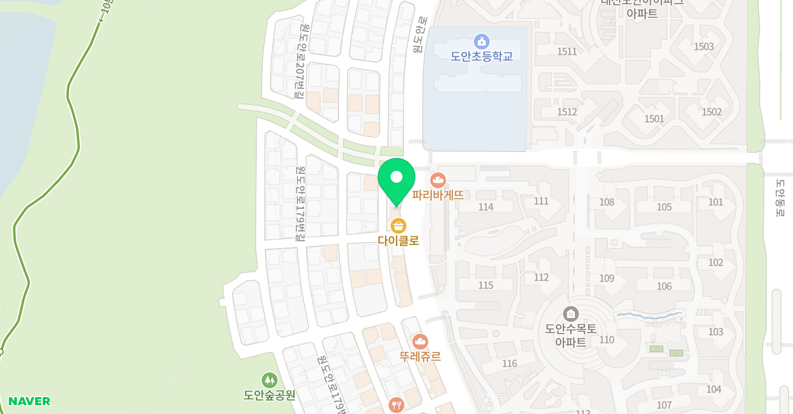 꼬마화가의집 위치