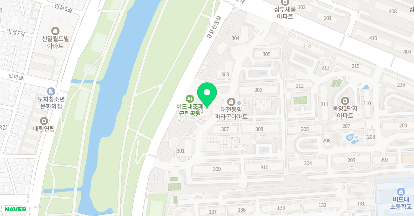뮤엠영어 파라곤NEST 위치