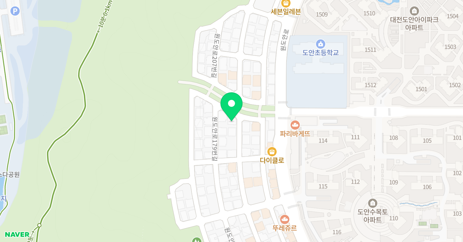 도안에땅 어린이미술관 위치