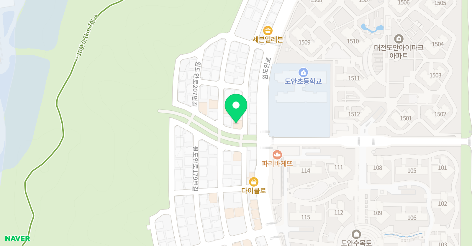 도안프라임 수학 초등관 위치