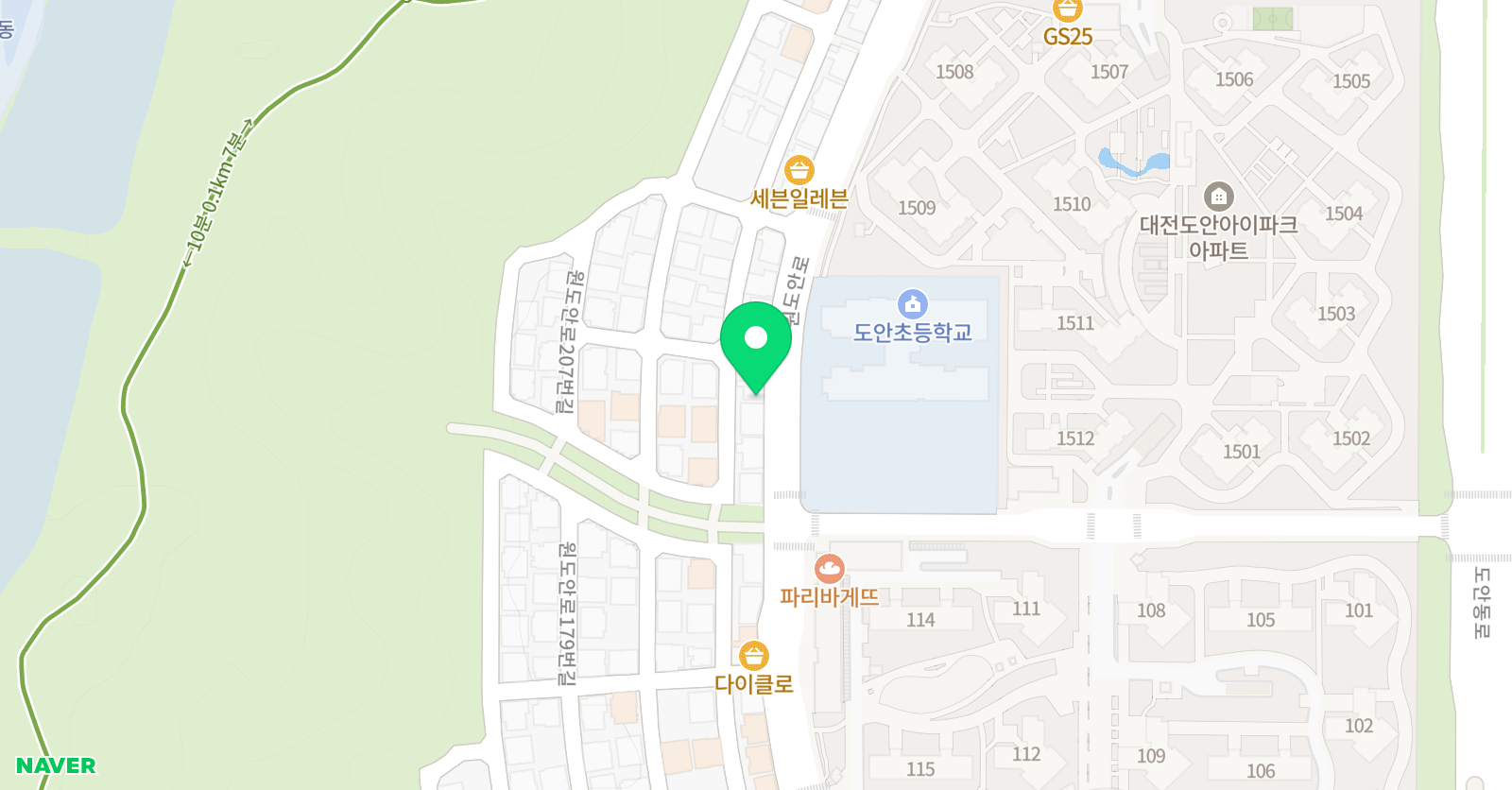 도안 미술교습소 위치