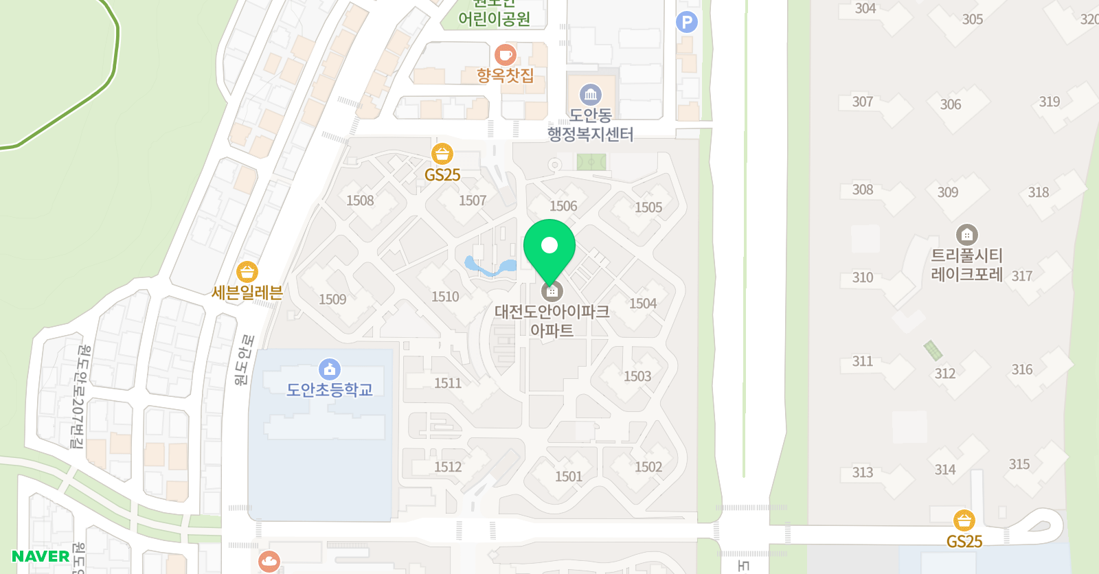 삼성 영어셀레나 도안초학습관 위치