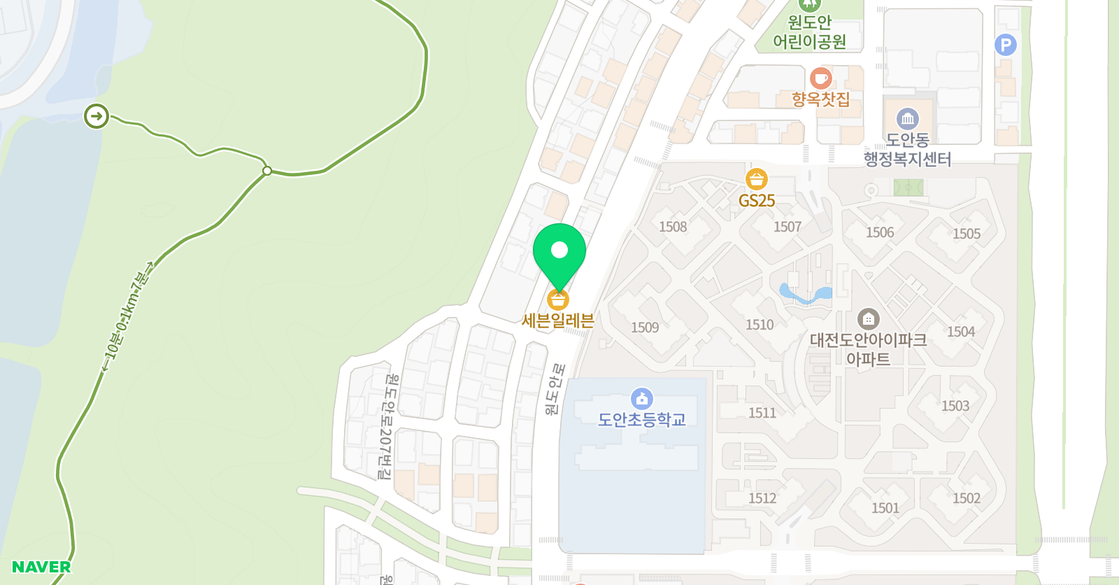 양쌤 수학 위치