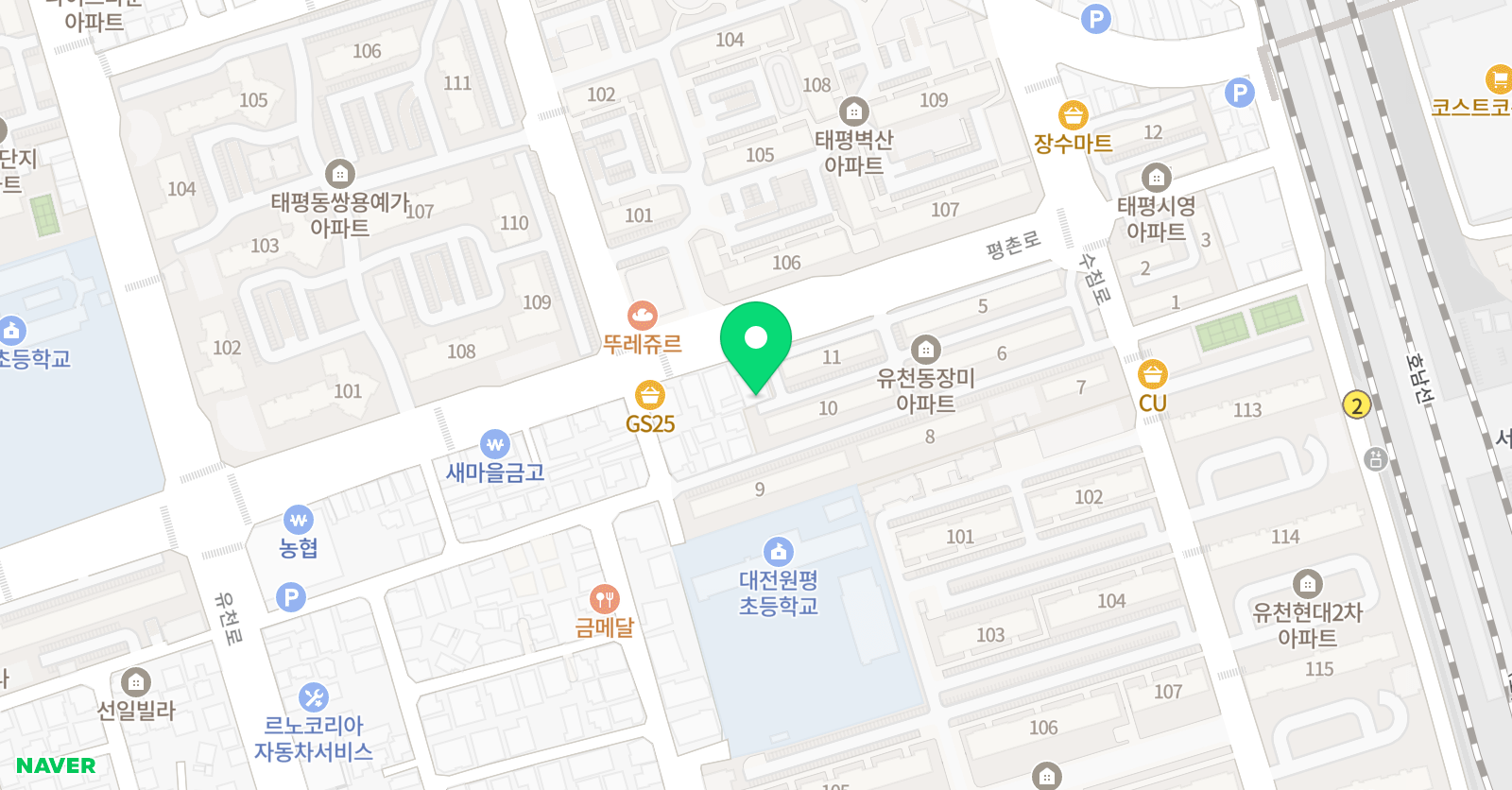 스텝웨이 수학학원 위치