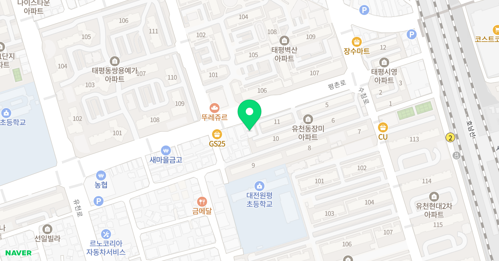 이씨엔 영어학원 위치