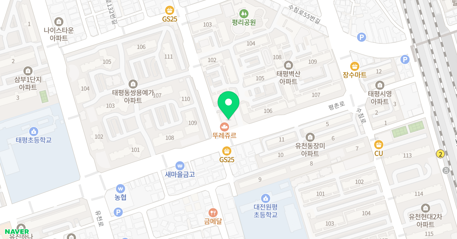 토론하는아이들 태평벽산 GLE센터 위치