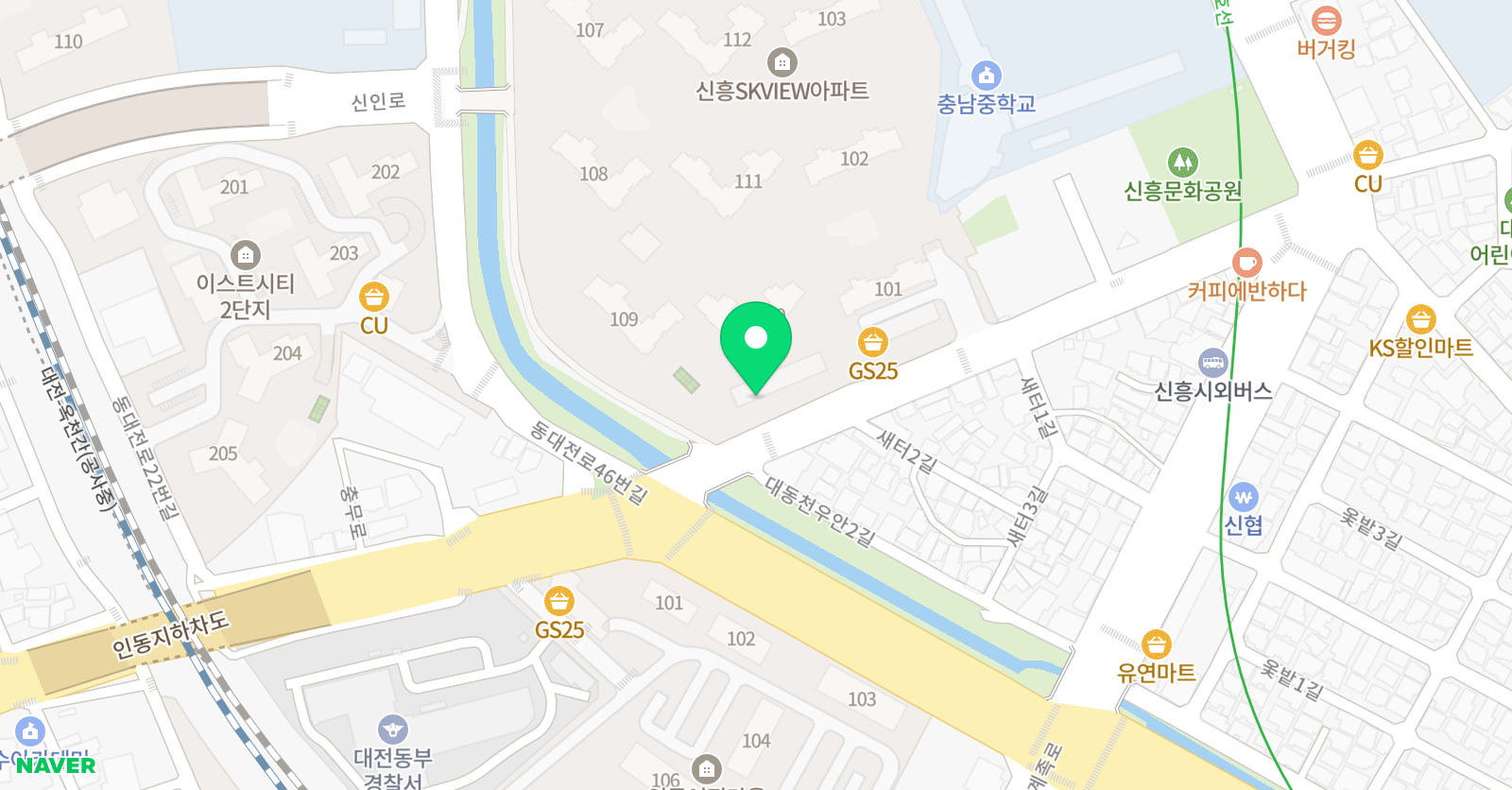 윤희정 피아노음악학원 위치
