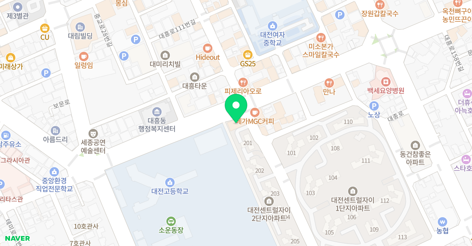 꿈꾸는자 미술교습소 위치
